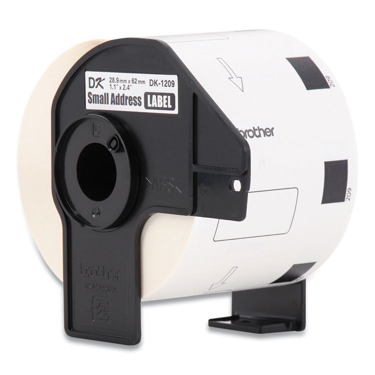Brother Die-Cut Address Labels, 1.1 x 2.4, White, 800 Labels/Roll, 3 Rolls/Pack (BRTDK12093PK) Pack of 3