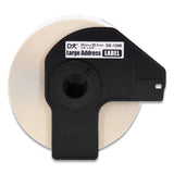 Brother Die-Cut Address Labels, 1.4 x 3.5, White, 400 Labels/Roll, 3 Rolls/Pack (BRTDK12083PK) Pack of 3