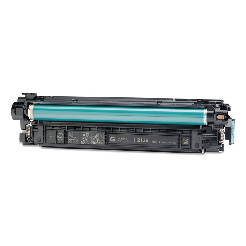 HP HP 212X, (W2121X) High-Yield Cyan Original LaserJet Toner Cartridge (HEWW2121X) Each