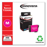 Innovera® Remanufactured Magenta High-Yield Ink, Replacement for T220XL (T220XL320), 450 Page-Yield (IVR220XL320) Each