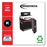 Innovera® Remanufactured Black Ink, Replacement for 902 (T6L98AN), 300 Page-Yield (IVR902BK) Each