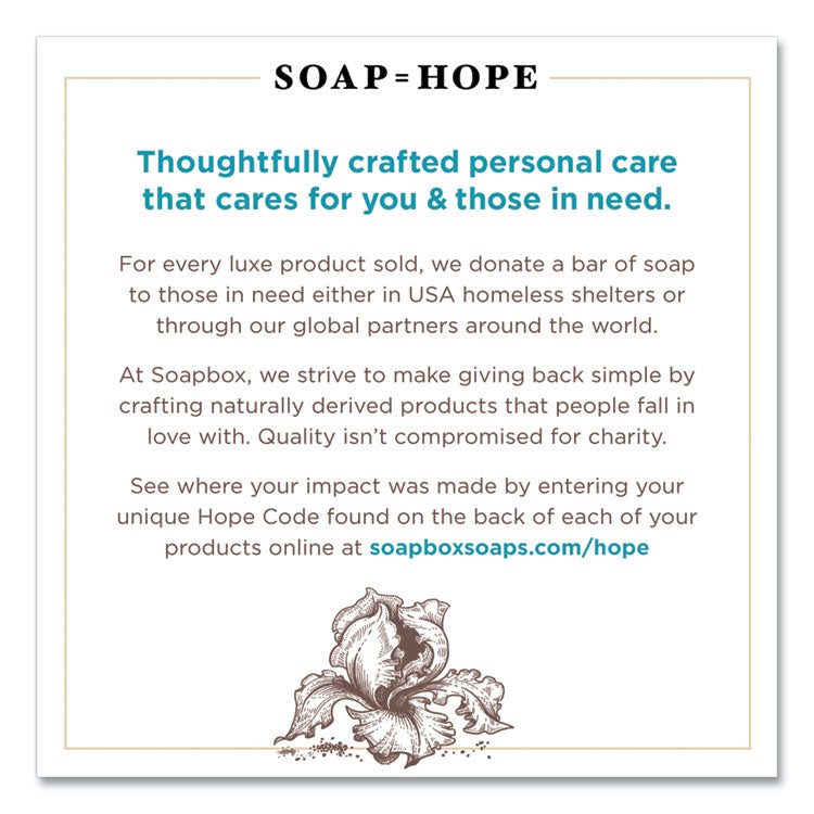 Soapbox Hand Soap, Vanilla and Lily Blossom, 12 oz Pump Bottle, 3/Box (SBX00679BX) Box of 3