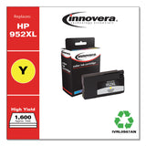 Innovera® Remanufactured Yellow High-Yield Ink, Replacement for 952XL (L0S67AN), 1,600 Page-Yield (IVRL0S67AN) Each