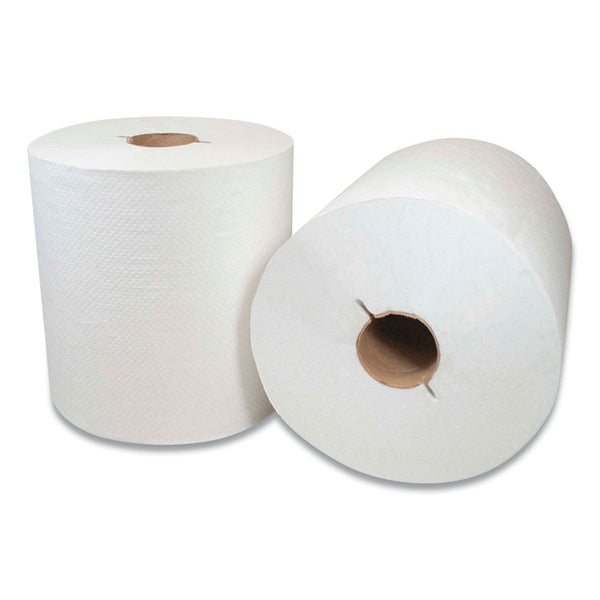 Morcon Tissue Morsoft Controlled Towels, I-Notch, 1-Ply, 7.5" x 800 ft, White, 6 Rolls/Carton (MOR300WI)