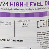 McKesson OPA/28 OPA High-Level Disinfectant RTU Liquid 1 gal. Jug Reusable (852217_CS) 4/CS