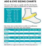 ASO® Ankle Support Small Lace-Up / Hook and Loop Strap Closure Foot (625895_EA) 1/EA