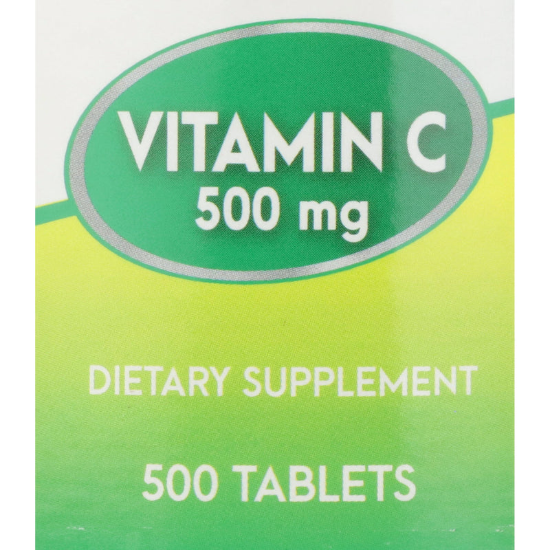 Geri-Care® Vitamin C Supplement Ascorbic Acid 500 mg Strength Tablet 500 per Bottle (689197_BT) 1/BT