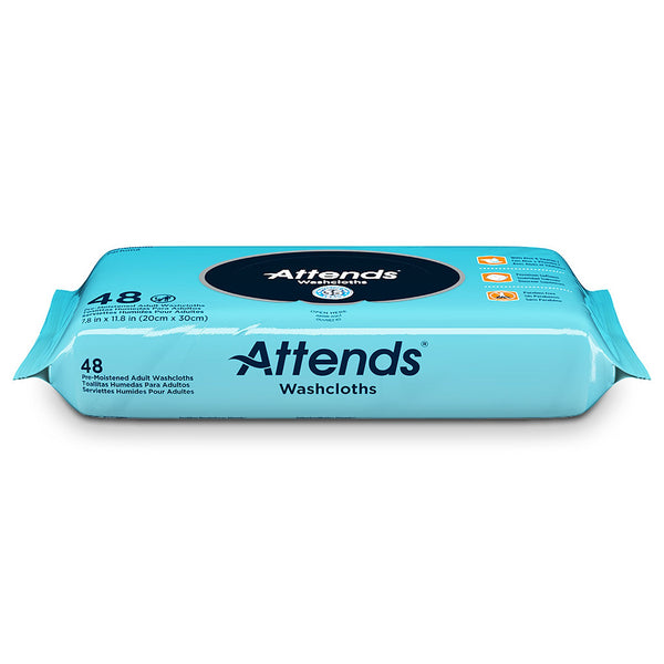 Attends® Personal Cleansing Wipe Soft Pack Unscented 48 Count (840137_PK) 48/PK