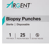 McKesson Argent™ Biopsy Punch Dermal 3 mm (1175172_BX) 25/BX