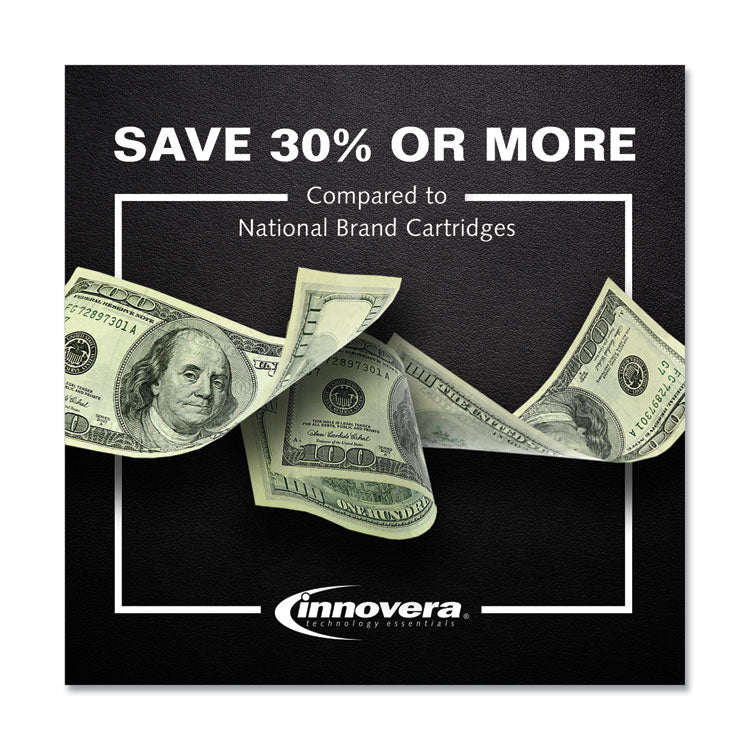 Innovera® Remanufactured Black/Tri-Color Ink, Replacement for 62 (N9H64FN), 200/165 Page-Yield (IVRN9H64FN) Each