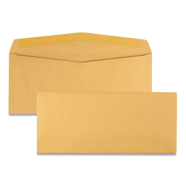 Quality Park Kraft Envelope, #12, Commercial Flap, Gummed Closure, 4.75 x 11, Brown Kraft, 500/Box (QUA11462) Box of 500