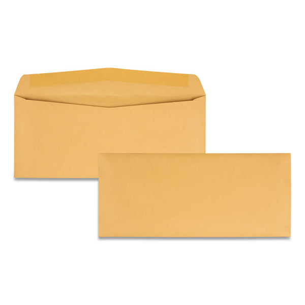Quality Park™ Kraft Envelope, #11, Commercial Flap, Gummed Closure, 4.5 x 10.38, Brown Kraft, 500/Box (QUA11362) Box of 500