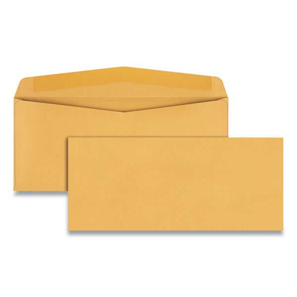 Quality Park™ Kraft Envelope, #14, Commercial Flap, Gummed Closure, 5 x 11.5, Brown Kraft, 500/Box (QUA11562) Box of 500