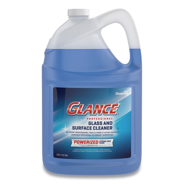 Diversey™ Glance Powerized Glass and Surface Cleaner, Liquid, 1 gal, 2/Carton (DVOCBD540311)