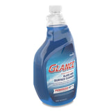 Diversey™ Glance Powerized Glass and Surface Cleaner, Liquid, 32 oz, 4/Carton (DVOCBD540298)