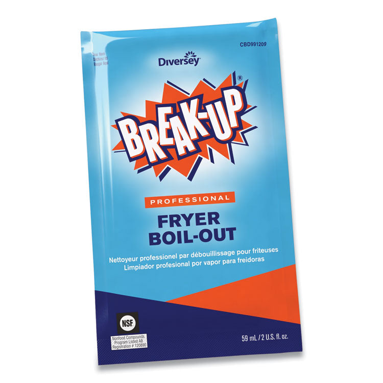 BREAK-UP® Fryer Boil-Out, Ready to Use, 2 oz Packet, 36/Carton (DVOCBD991209) Case of 36