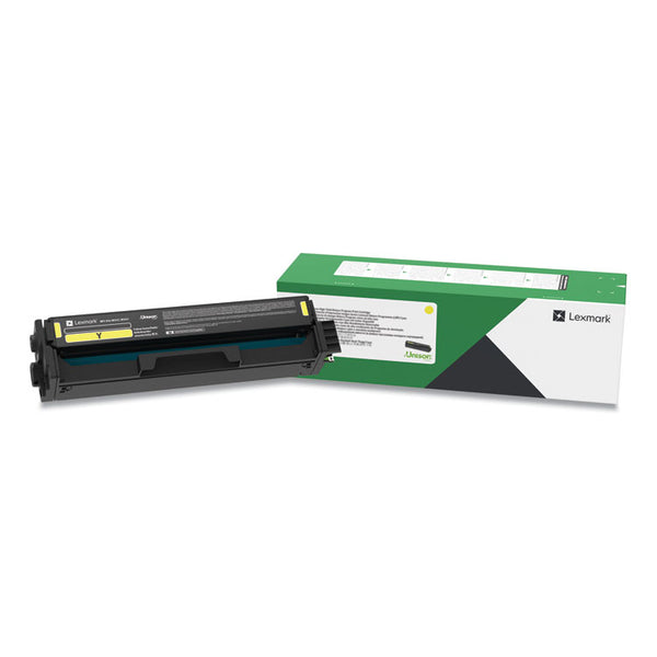 Lexmark™ C341XY0 Return Program Extra High-Yield Toner, 4,500 Page-Yield, Yellow (LEXC341XY0)