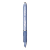 Sharpie® S-Gel™ S-Gel Fashion Barrel Gel Pen, Retractable, Medium 0.7 mm, Black Ink, Frost Blue Barrel, Dozen (SAN2126232) 1 Dozen