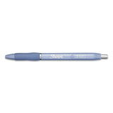 Sharpie® S-Gel™ S-Gel Fashion Barrel Gel Pen, Retractable, Medium 0.7 mm, Black Ink, Frost Blue Barrel, Dozen (SAN2126232) 1 Dozen