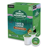 Green Mountain Coffee® Lake and Lodge Coffee K-Cups, Medium Roast, 96/Carton (GMT6523CT) Case of 96