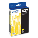 Epson® T822420-S (T822) DURABrite Ultra Ink, 240 Page-Yield, Yellow (EPST822420S) Each