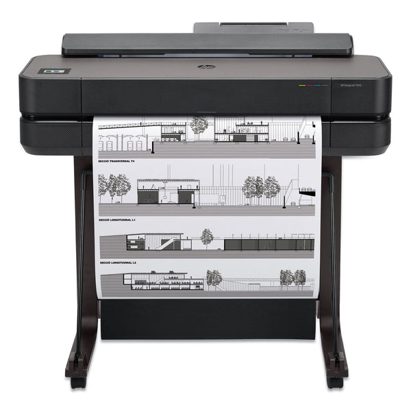 HP DesignJet T630 24" Large-Format Wireless Plotter Printer (HEW5HB09A)