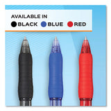 Paper Mate® Profile Gel Pen, Retractable, Medium 0.7 mm, Blue Ink, Translucent Blue Barrel, Dozen (PAP2095472)