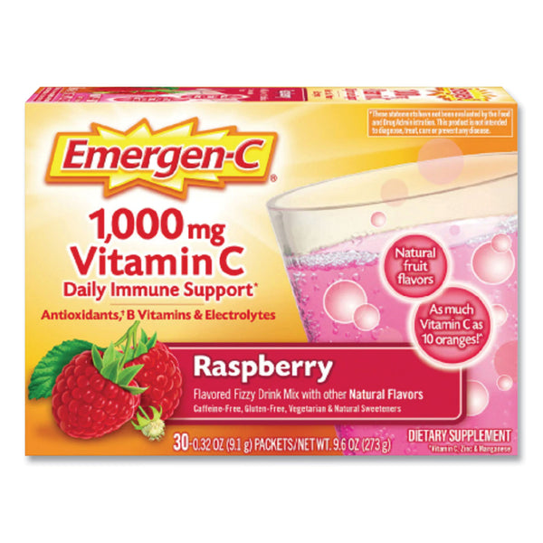 GlaxoSmithKline Raspberry Vitamin C Drink Mix - For Immune Support - Fruit, Raspberry - 1 / Each (PFYCS130201BX) Each