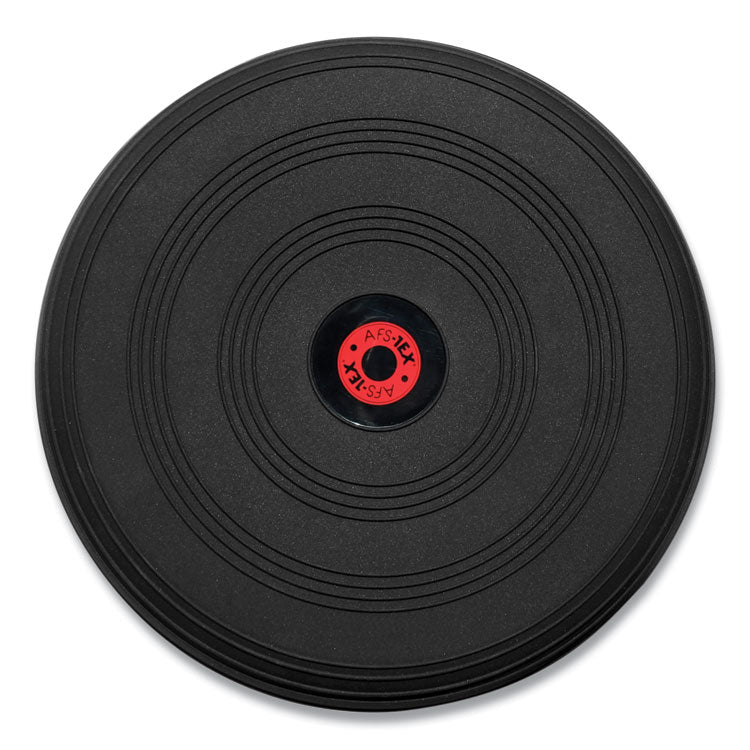 Floortex® ATS-TEX Active Balance Disc, 13 Diameter x 3h, Midnight Black (FLRFCBD1313RBK) Each