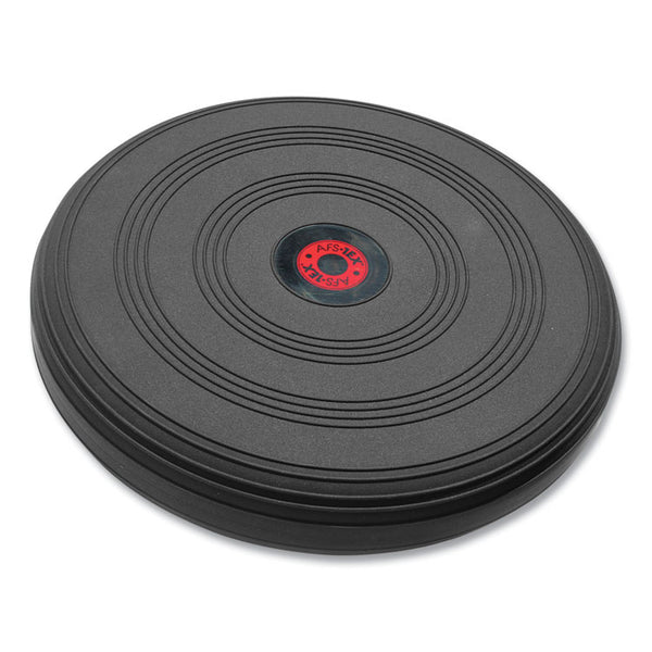 Floortex® ATS-TEX Active Balance Disc, 13 Diameter x 3h, Midnight Black (FLRFCBD1313RBK) Each