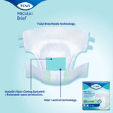 TENA ProSkin™ Super Unisex Adult Incontinence Brief Large Disposable Heavy Absorbency (351176_CS) 56/CS
