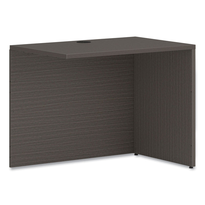HON® Mod Return Shell, Reversible (Left or Right), 36w x 24d x 29h, Slate Teak (HONPLRS3624LS1) Each