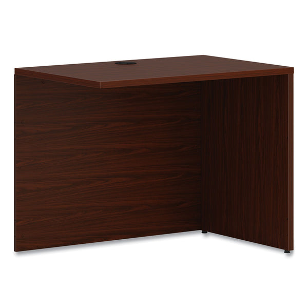 HON® Mod Return Shell, Reversible (Left or Right), 36w x 24d x 29h, Traditional Mahogany (HONPLRS3624LT1)