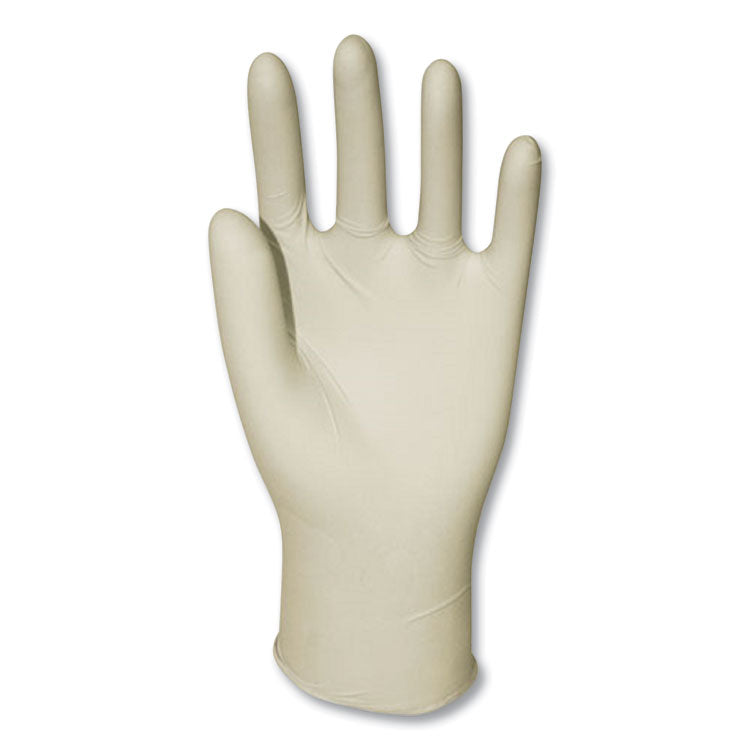 GN1 Latex General-Purpose Gloves, Powder-Free, Large, 4.4 mil Thick, 9.5" Long, Natural, 1,000/Carton (GN18971LCT) Case of 1000