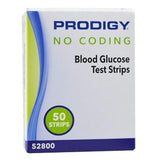 Prodigy® Blood Glucose Test Strips 50 Strips per Pack (843244_BX) 50/BX
