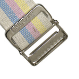SkiL-Care™ Gait Belt 72 Inch Length Pastel Stripe Cotton (648218_EA) 1/EA