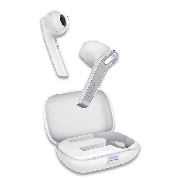 Maxell® Jelleez True Wireless Earbuds, White (MAX199461) Each