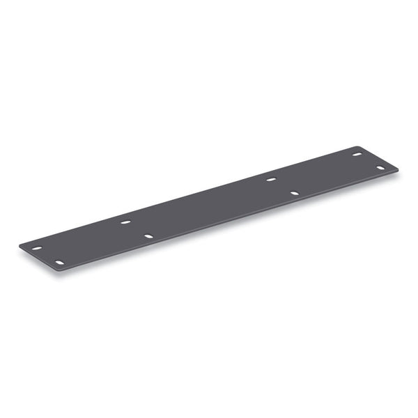 HON® Mod Flat Bracket to Join 24"d Worksurfaces to 30"d Worksurfaces to Create an L-Station, Graphite (HONPLFB24)