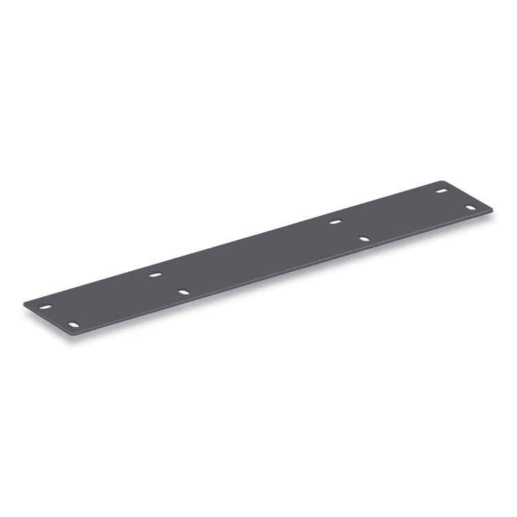 HON® Mod Flat Bracket to Join 24"d Worksurfaces to 30"d Worksurfaces to Create an L-Station, Graphite (HONPLFB24)
