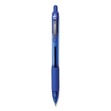 Zebra® Z-Grip Ballpoint Pen, Retractable, Medium 0.7 mm, Blue Ink, Translucent Blue/Blue Barrel, 12/Pack (ZEB23920)