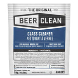 Diversey™ Beer Clean Glass Cleaner, Powder, 0.5 oz Packet, 100/Carton (DVO990221)