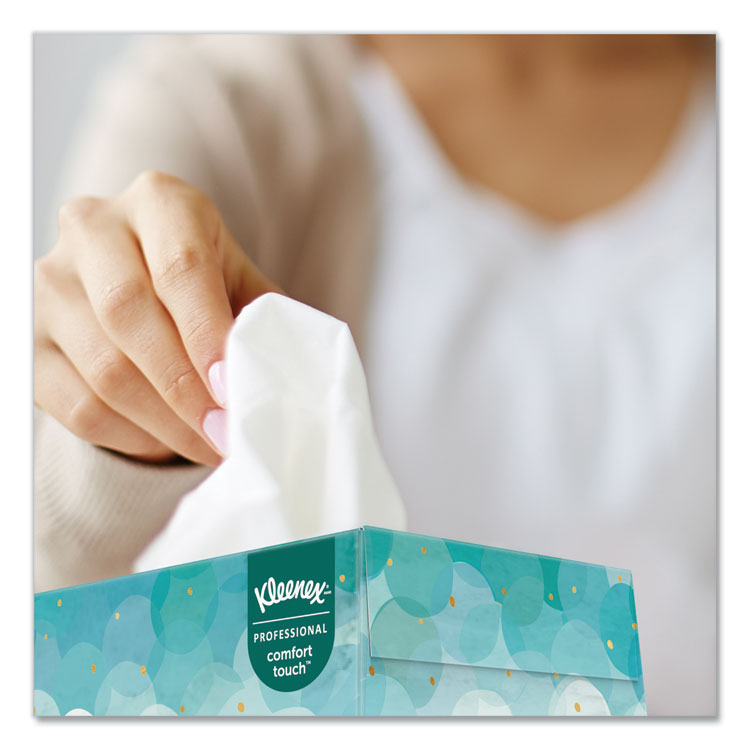 Kleenex® White Facial Tissue for Business, 2-Ply, White, Pop-Up Box, 100 Sheets/Box, 36 Boxes/Carton (KCC21400)