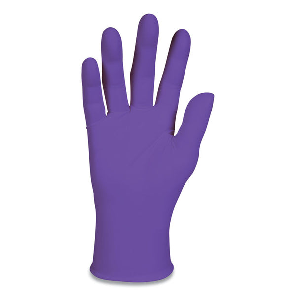 Kimtech™ PURPLE NITRILE Exam Gloves, 242 mm Length, Large, Purple, 100/Box (KCC55083)