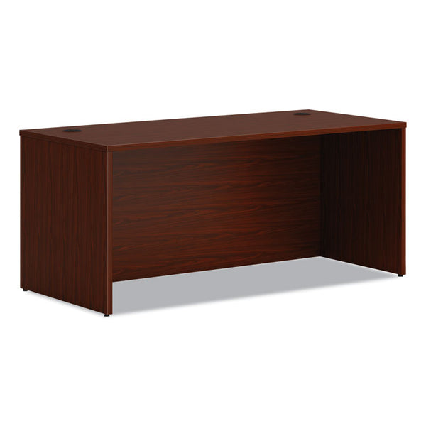 HON® Mod Desk Shell, 66" x 30" x 29", Traditional Mahogany (HONLDS6630LT1)