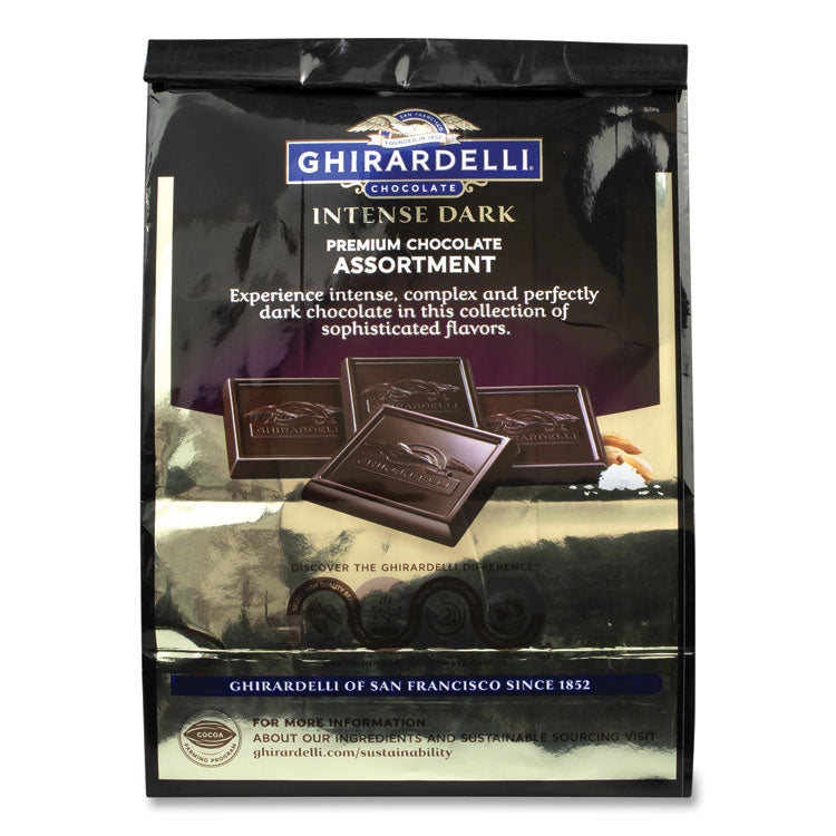 Ghirardelli® Intense Dark Chocolate Premium Collection, 15.01 oz Bag, Ships in 1-3 Business Days (GRR22001102)