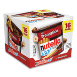 Nutella® Hazelnut Spread and Breadsticks, 1.8 oz Single-Serve Tub, 16/Pack, Ships in 1-3 Business Days (GRR22001135)