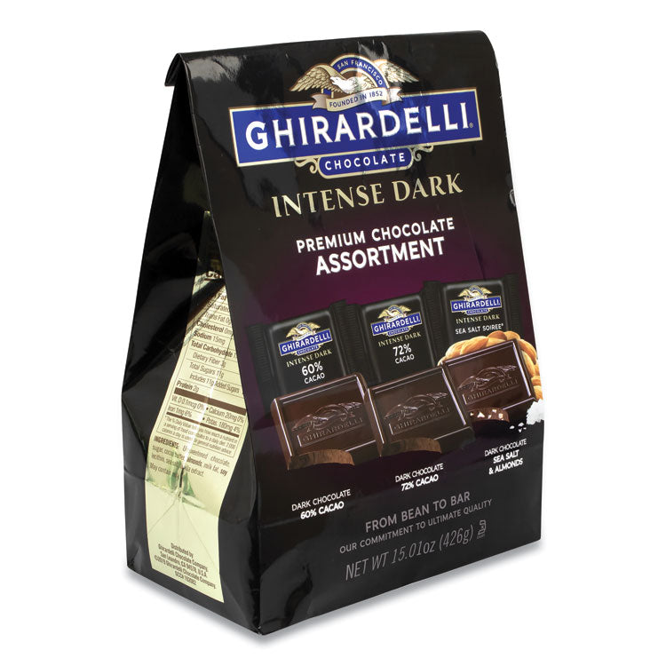 Ghirardelli® Intense Dark Chocolate Premium Collection, 15.01 oz Bag, Ships in 1-3 Business Days (GRR22001102)