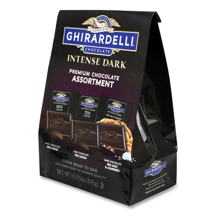 Ghirardelli® Intense Dark Chocolate Premium Collection, 15.01 oz Bag, Ships in 1-3 Business Days (GRR22001102)