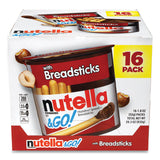 Nutella® Hazelnut Spread and Breadsticks, 1.8 oz Single-Serve Tub, 16/Pack, Ships in 1-3 Business Days (GRR22001135) Each