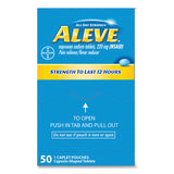 Aleve® Pain Reliever Tablets, 50 Packs/Box (PFYBXAL50) Box of 50